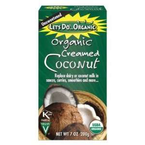 Lets Do Organic Creamed Coconut, 7 oz Boxes, 6 ct (Quantity of 2)
