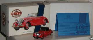   Triumph Dolomite Roadster, #DY17, 1/43 scale, diecast, Dinky Matchbox