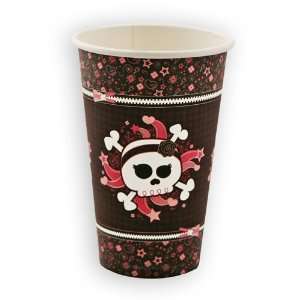  Skullicious Girl Skull Cups (8 count) Toys & Games