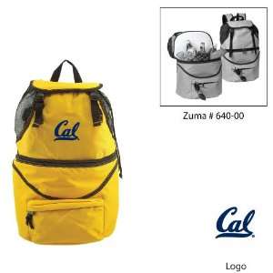 Cal Golden Bears NCAA Zuma Insulated Backpack (Yellow) (Embroidered 