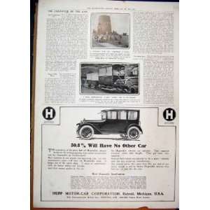   1917 Advert Hupp Motor Car Detroit Michigan Wolseley