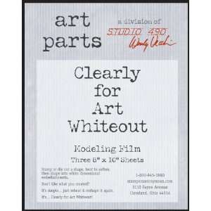  Wendy Vecchi Clearly For Art Modeling Film Sheets 3/Pkg 