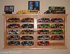 20 Car Banked NASCAR Diecast Display Case Cabinet