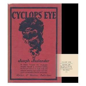  Cyclops Eye Joseph Auslander Books