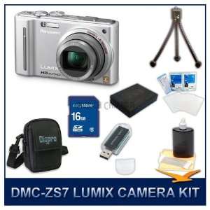  Panasonic LUMIX DMC ZS7A, ZS7A ZS7 Silver Digital Camera 
