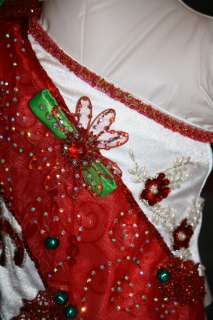 Christmas*** National Pageant Dress Size 2, 3, 4 Ready to Ship 