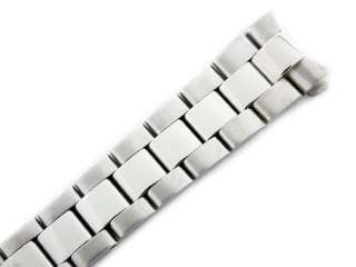MENS SS OYSTER WATCH BAND FOR ROLEX 20MM HIDDEN CLASP  