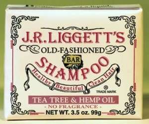 JR LIGGETTS Bar Shampoo Tea Tree & Hemp J.R. LIGGETTS  