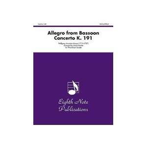   81 WWQ2522 Allegro  from Bassoon Concerto  K. 191 Musical Instruments