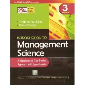  Introduction to Management Science A Modeling and Case 