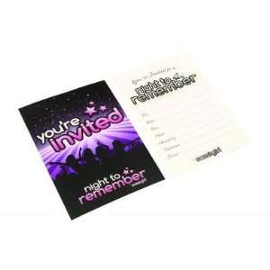  Night to remember party invitations   pack of 6 by 