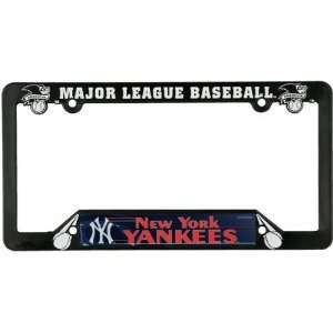  New York Yankees   Logo & Name License Plate Frame MLB Pro 