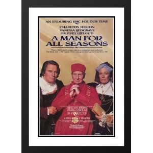  A Man For All Seasons 20x26 Framed and Double Matted Movie 