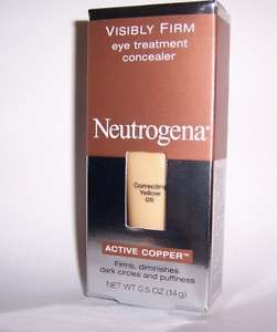 Neutrogena Visibly Firm Eye Treatment Concealer Yellow  