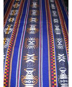 Rustic Handwoven Andean Tablecloth (Peru)  