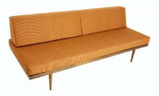 Mid Century Danish Modern Vintage Daybed Sofa New Upholstery  