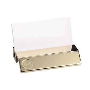  Pittsburgh   Business Card Holder   Gold Sports 