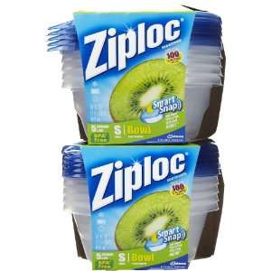  Ziploc Small Bowl Container, 5 ct 2 pack 