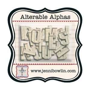   Studio Alterable Alphas Ledger; 3 Items/Order Arts, Crafts & Sewing