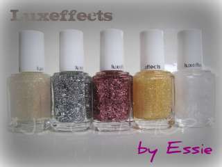 Pick Any New * ESSIE LUXEFFECTS * Beautiful Top Coat Nail Polish 
