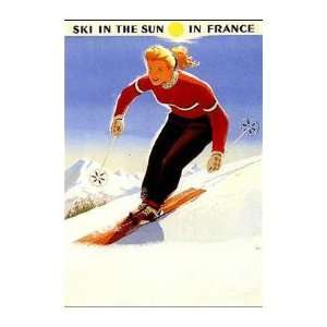 Ski In The Sun    Print 