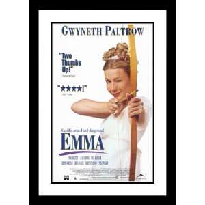 com Emma 32x45 Framed and Double Matted Movie Poster   Style B   1996 