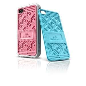  Musubo Sneaker Case for iPhone 4/4S  White with rose pink 