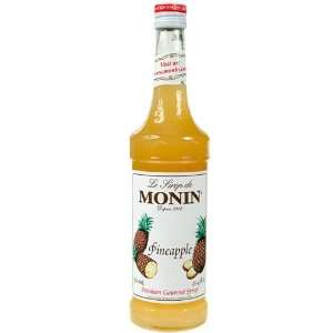 Monin M AR038A 12 750 ml Pineapple Syrup Grocery & Gourmet Food