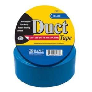  BAZIC Duct Tape, 1.89 Inch x 60 Yards, Blue Office 