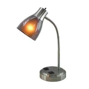  Portfolio 17 Adjustable Brushed Nickel Desk Lamp GP1 796 