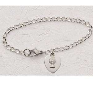  First Communion Gift Bracelet B89 6 1/2 Chalice Charm 