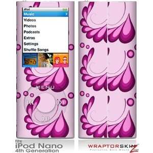  iPod Nano 4G Skin   Petals Pink Skin and Screen Protector 
