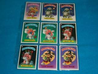   GARBAGE PAIL KIDS 1ST SERIES COMPLETE SET 88/88 HIGH GRADE CONDITION