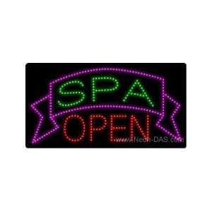  Spa Open Outdoor LED Sign 20 x 37