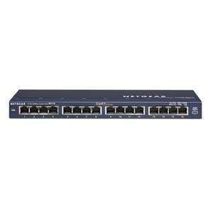 NETGEAR, Switch 16 Port 10/100/1000MBPS (Catalog Category Networking 