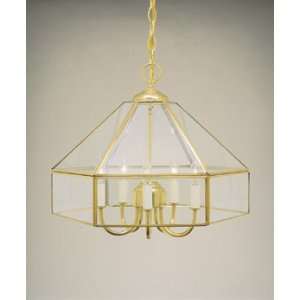  Forte Lighting 3101 05 02 Solid Brass Bound and Decorative 