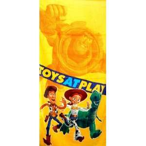 Toy Story 3 Toys At Play Woody Buzz   Fiber Reactive Pool/Beach/Bath 