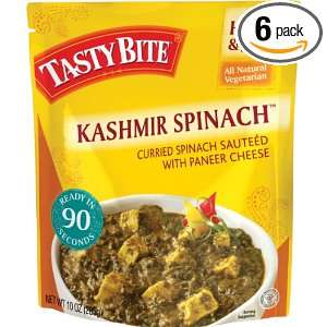 Tasty Bites Kashmir Spinach Entree, 10 Ounce (Pack of 6)  