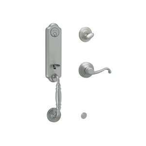  Schlage FA360 619 Satin Nickel Florence Two piece Handle 