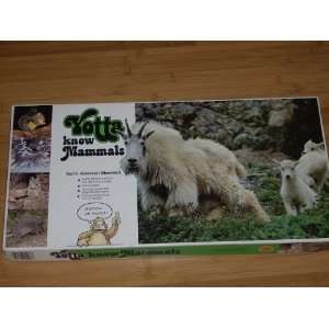  MAMMALS   1982 Family learning Board Game featuring North American 