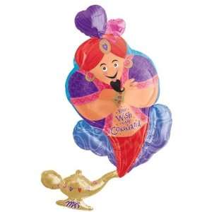  Valentines Balloon   Genie & Lamp See Thru Health 