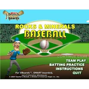  Rocks & Minerals Baseball Game