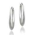 Hoop, Stainless Steel Earrings   Buy Cubic Zirconia 