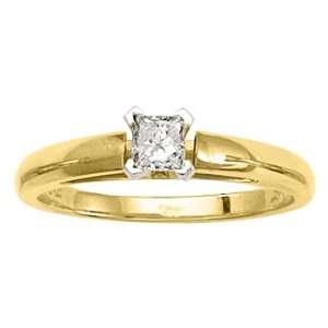   ct. Princess Cut Diamond Solitaire Engagement Ring Katarina Jewelry