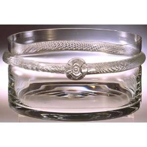 Monticello Collection Royal Weave Glass Bowl