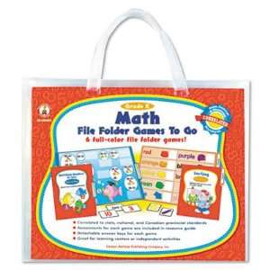  File Folder Games To Go   Math, Kindergarten(sold in packs 