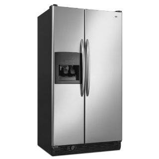 Amana 25  Cubic Foot Side by Side Refrigerator, ASD2522WRS, Stainless 