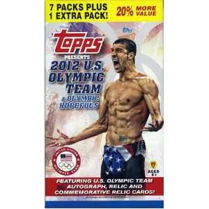  2012 Topps USA Olympics Factory Sealed Box  Look for Michael Phelps 