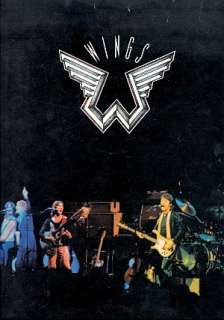 PAUL McCARTNEY & WINGS 1976 U.K. TOUR PROGRAM BOOK  