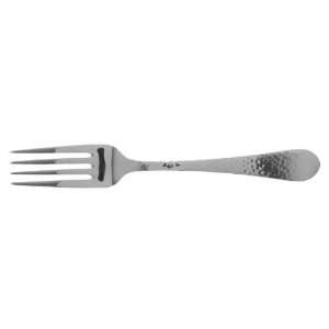 Reed & Barton Hammered Antique Matte (Stainless) Fork, Sterling Silver 